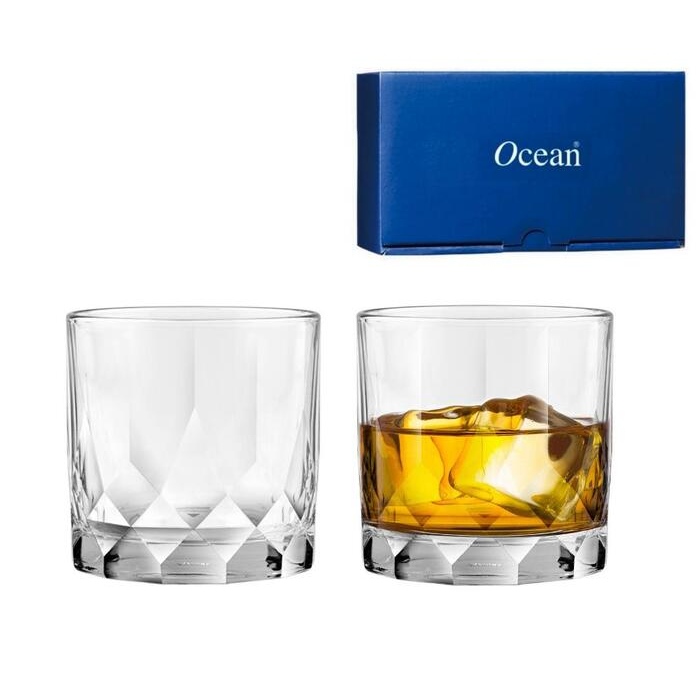 (含运)Ocean Connexion 威士忌杯-350ml/2入礼盒组✿70F006